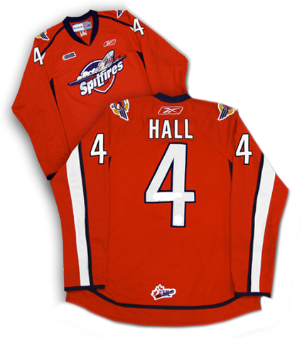 Third String Goalie: 2009-10 Windsor Spitfires Taylor Hall Jersey